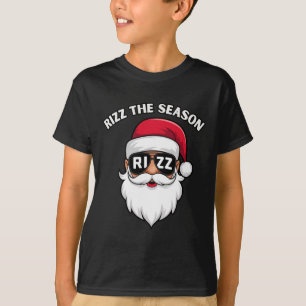 Camiseta Rizz A Época Papai Noel Rizzmas Riz Engraçado Chri