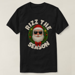 Camiseta Rizz A Temporada Tendência Natal Papai Noel