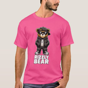 Camiseta Rizz BEAR Rizzler W Rizz Legal Teddy Bear Melhor