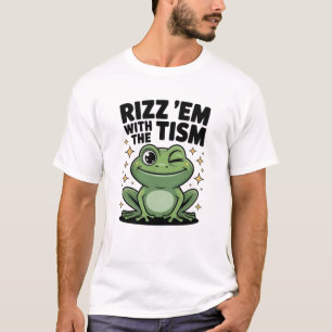Camiseta Rizz Eles Com o Tism Sapo Legal
