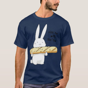 Camiseta Rizz Em Com O Coelhinho Do Tismo