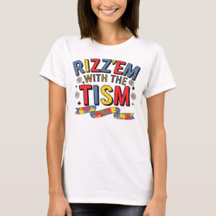 Camiseta Rizz Em Com O Tism Neurodiversidade