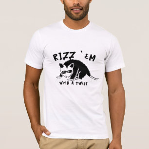 Camiseta Rizz Em Com Uma Torção - Engraçado E Engraçado