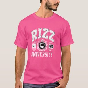 Camiseta Rizz University Funny Memes W Rizzler Pick Up Arti