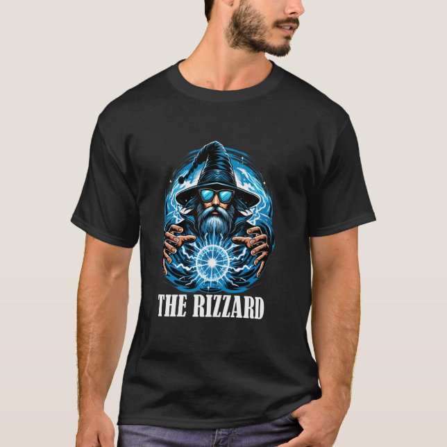 Camiseta Rizzard Funny Rizz Wizard Meme Rizzler Spells (Frente)