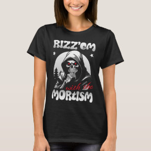 Camiseta Rizz'em com o Mortismo (B&W)