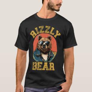 Camiseta Rizzly Bear Engraçado Rizz W Rizz Viral Internet M