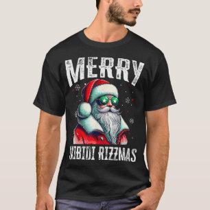 Camiseta Rizzmas da feliz skibidi