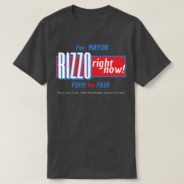 CAMISETA RIZZO UM DE NÓS (Frente do Design)