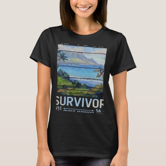 Camiseta RJC Road to Hana Survivor Maui Hawaii Trip Adventu (Frente)