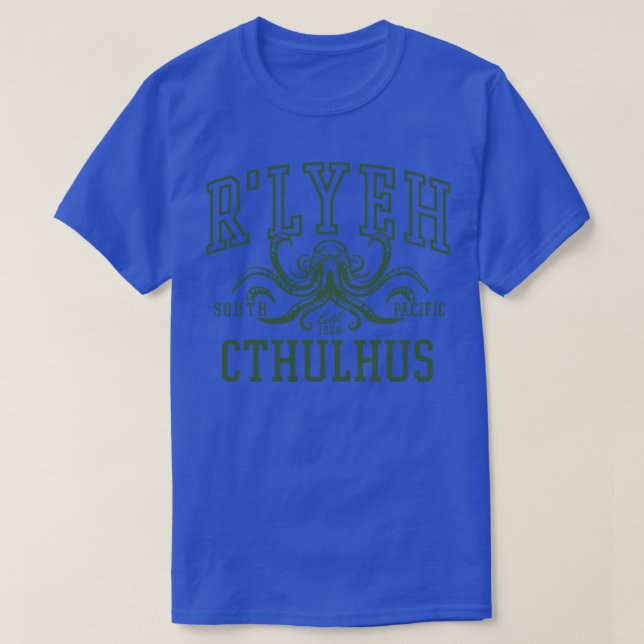 Camiseta RLyeh Cthulhus (Frente do Design)