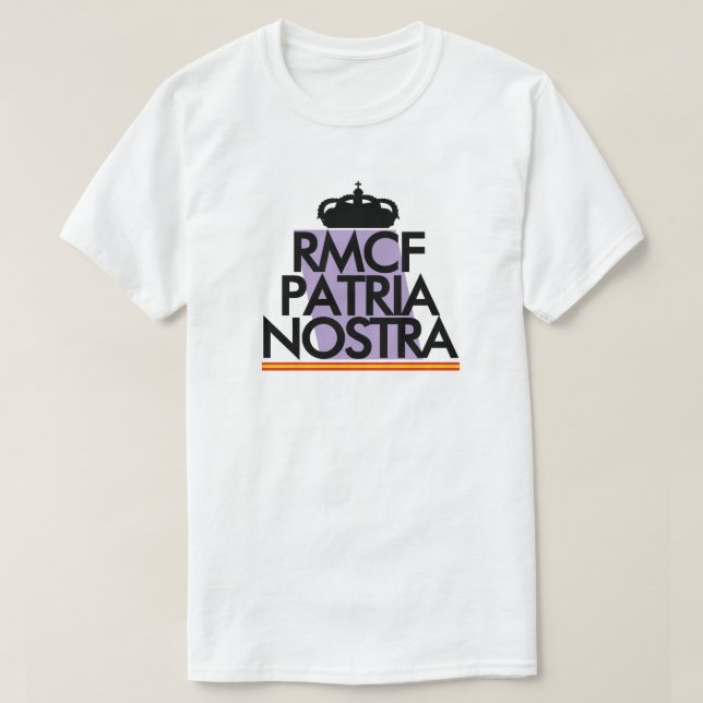 CAMISETA RMCF PATRIA NOSTRA (Frente do Design)
