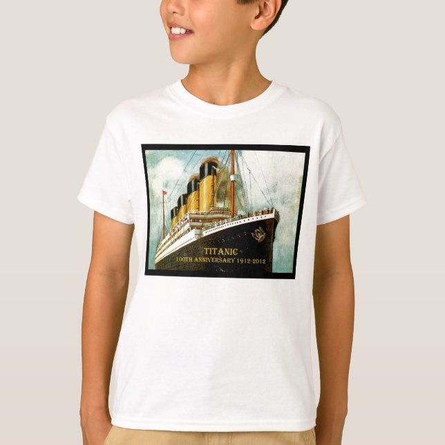 Camiseta RMS Titanic 100º Aniversário de T (Frente)