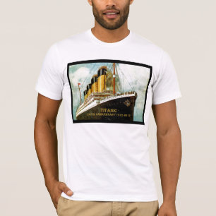 Camiseta RMS Titanic 100º Aniversário do T