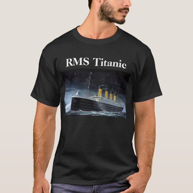 Camiseta RMS titânico (Frente)