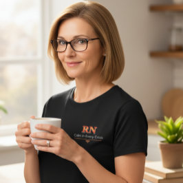 Camiseta RN Calm in Every Crisis Elegant T-Shirt