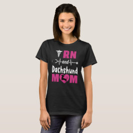 Camiseta RN e Dachshund Mãe