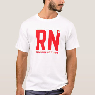 Camiseta RN Registered Living That Nurse Life All Night Scr