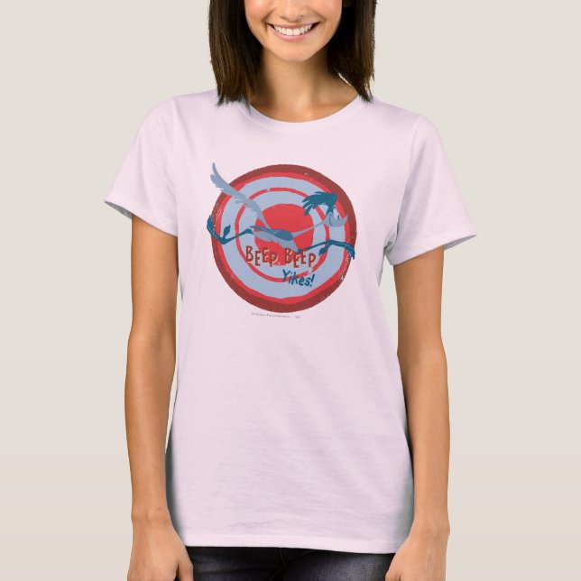Camiseta ROAD RUNNER™ BEEP BEEP!™ Yikes! (Frente)