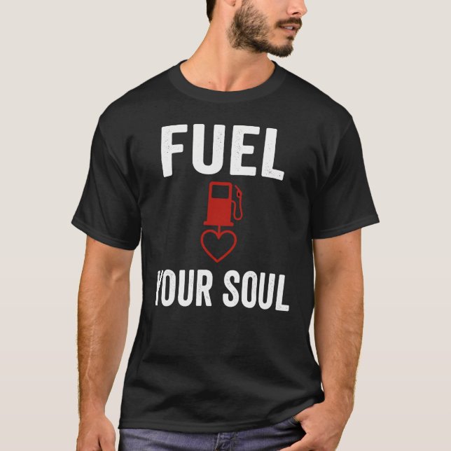 Camiseta Road Therapy Fuel Your Soul (Frente)