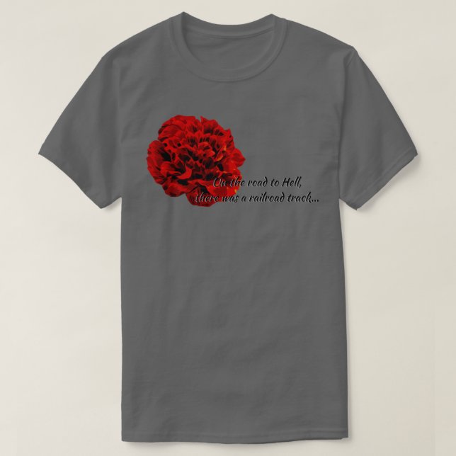 Camiseta Road to Hell Hadestown (Frente do Design)