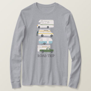 Camiseta ROAD TRIP Campervan vanlife RV Trailer CUSTOMIZIZE