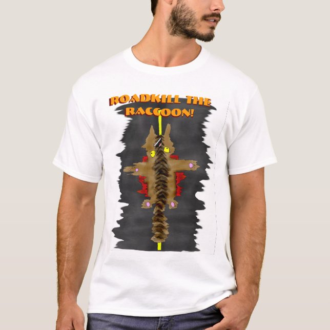 Camiseta Roadkill o guaxinim (Frente)