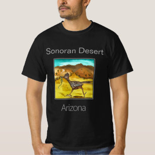 Camiseta Roadrunner, Deserto de Sonoran, Arizona