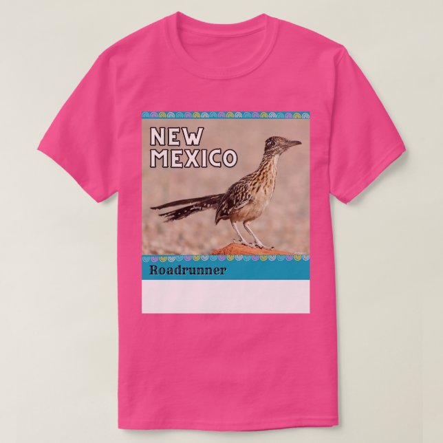 Camiseta Roadrunner do Novo México (Frente do Design)