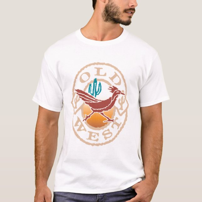 Camiseta Roadrunner ocidental velho (Frente)