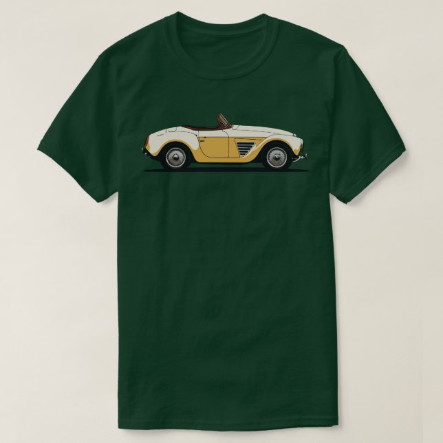 Camiseta Roadster BMW 328 (Frente do Design)