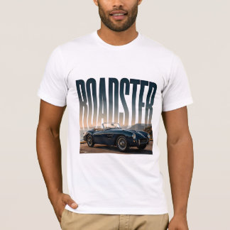 Camiseta Roadster Luxo Gráfico Editorial Estrada Aberta
