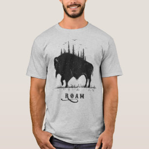 Camiseta Roaming Buffalo