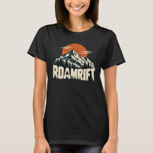 Camiseta ROAMRIFT Mountain Adventure Hiki Vintag