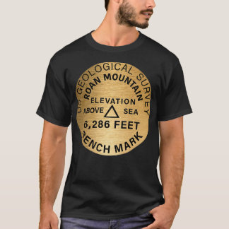 Camiseta Roan Mountain North Carolina Classic TSirt