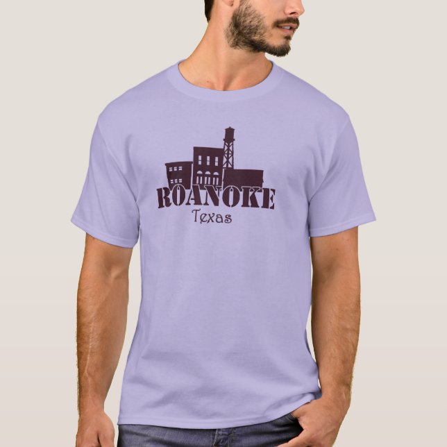 Camiseta Roanoke, TX (Frente)