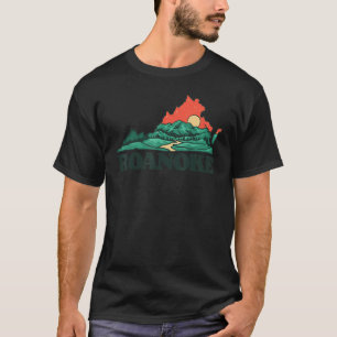 Camiseta Roanoke Virginia Mountain Blue Ridge Outdoors Gra