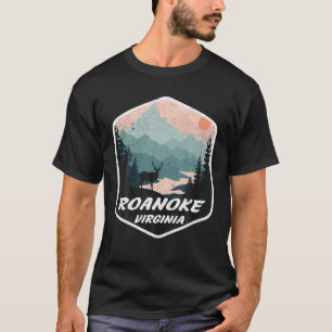 Camiseta Roanoke Virginia VA Mountainhes Hike Caminhando So