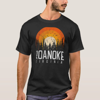 Camiseta Roanoke Virginia VA Vintage 70s 80s 90s Retro