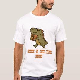 Camiseta Roar for Reading – Cute T-Rex 