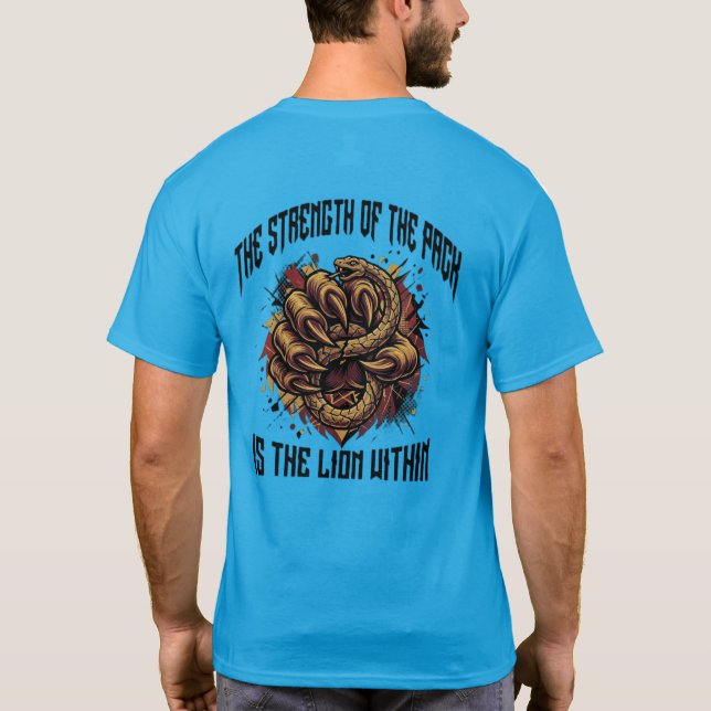 Camiseta Roar Louder Lion – Força Da Nação (Verso)