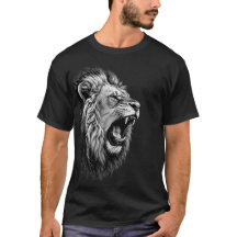 ROARING LION GRÁFICO STREETWEAR ROUPA DE GINÁSIO E