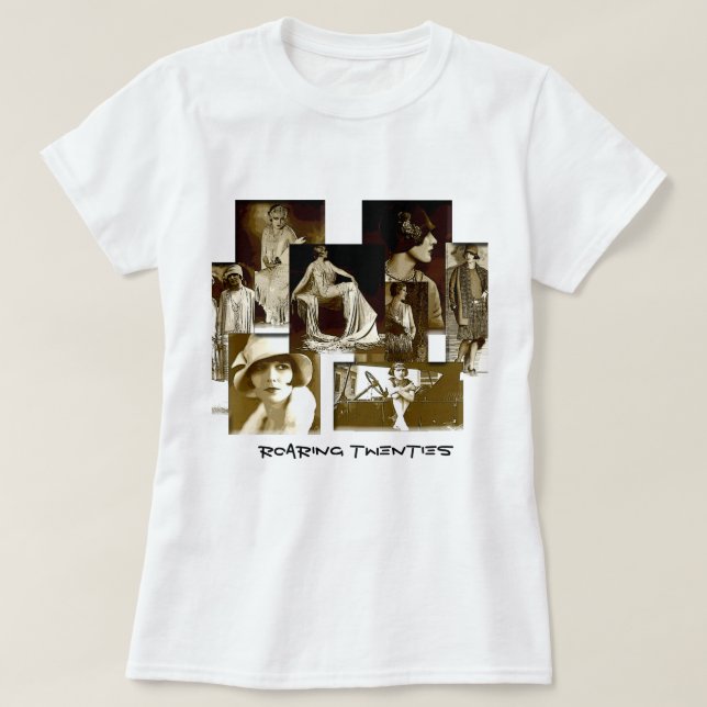 Camiseta Roaring Twenties (Frente do Design)