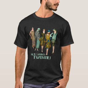 Camiseta Roaring Twenties Flapper Girls