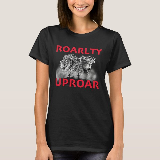 Camiseta Roarlty Uproar Bold Roaring lions (Frente)
