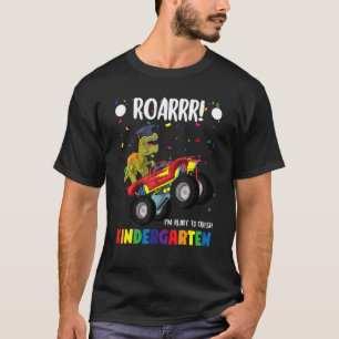 Camiseta Roarrr, estou pronto para esmagar o jardim de infâ