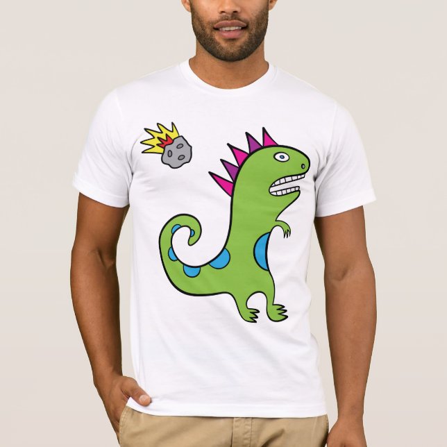 Camiseta Roary o T-Rex - t-shirt dos homens (Frente)