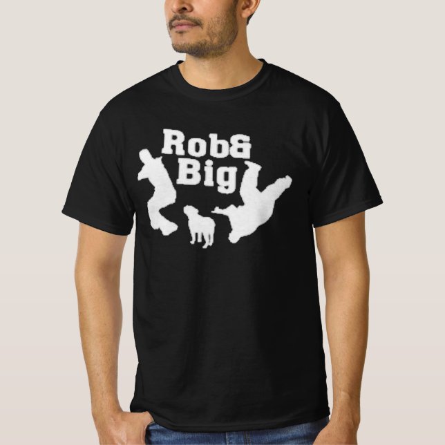 Camiseta Rob e grande retro (Frente)
