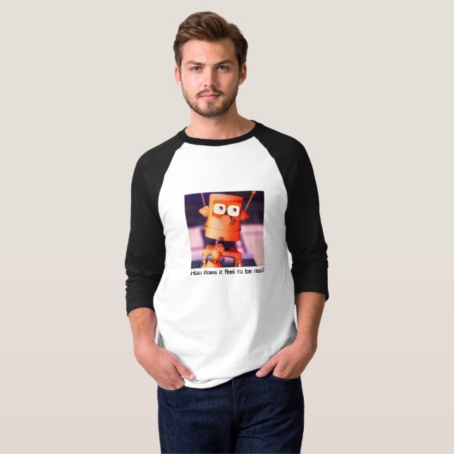 Camiseta "Rob Pondering" Jersey T-Shirt (Frente Completa)