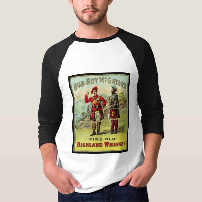 Camiseta Rob Roy Highland Whiskey T-Shirt (Frente)